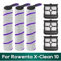 Kompatybilny z Rowenta X-Clean 10, Tefal X-Clean 10 Akcesoria do mopa próżniowego Szczotka walcowa Filtr Hepa Części zamienne