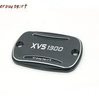 Front Brake Fluid Reservoir Cover For YAMAHA XVS1300 XVS 1300 2010-2017 Motorcycle Master Cylinder Cap Accessories