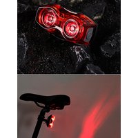 AliExpress NONE 2 LED 400LM Bicycle Rear Light Bike Light Waterproof AAA Batteries Mtb Taillight Seapost Tail Lamp Bike Accessories