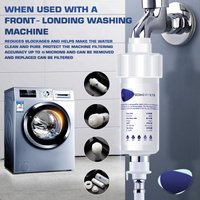 Water Filter Purifier Shower Washing Machine Filter Under Sink Water Filtration System Tap Water Pre-chlorine Removal Filter