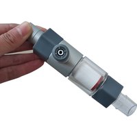 Diffuseur d'atomiseur de CO2 en ligne d'aquarium de réacteur de CO2 externe pour des accessoires d'aquarium de réservoir de poissons d'aquarium de réservoir de plantes aquatiques