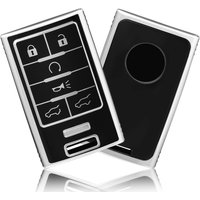 6Button TPU Car Key Case Cover Protector for Cadillac SRX ATS ELR XTS 2010 2011 2012 2013 2014 2015 Keyless Entry Remote Control
