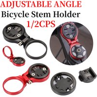 GPS Cycling Support Front Folding Adjustable Angle Stem Holder Accessories Stopwatch Top Cap Bike Computer Mount For Garmin Edge