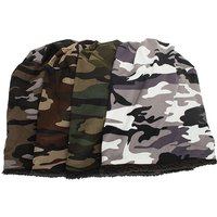 AliExpress TOOPRE Hot Sale Winter Cotton Cap Plus Velvet Hat Warm Camouflage Men Women Cold Weather Snow Ski Skull Cap Carrying Parts