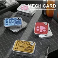 New product cat grab push card decompression toys pop bubble sound rotating fingertip spinning adult pressure relief