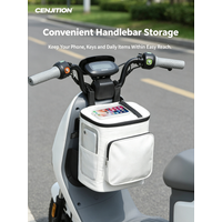 AliExpress NONE CENJITION Large Waterproof Electric Bike Helmet Hanging Bag Front Pocket Storage Hanging Bag Artifact Raincoat Covering Bag