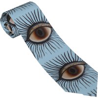 Creepy Eye Tie Illuminati 3D Printing Classic Elegant Neck Ties For Men Women Wedding Party Collar Tie Necktie Accessories