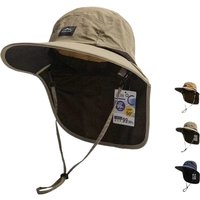 Neck Flap Sun Hat Windproof Chin Strap Design UV Blocking Headwear For Hiking Fishing Camping And Outdoor Sun Protection Needs