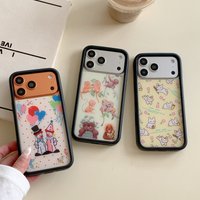 Wildflower Monkey Biz Zoo Liang Sandy Bunny Phone Case For iPhone 16 Pro 13 12 14 15 17 Pro Max Plus carrot Rabbit wf Cover