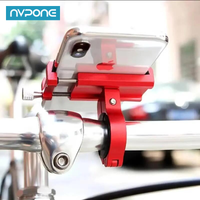 Universal aluminum Bicycle Phone Holder for Road Bike Handlebar Phone Mount rack for Reliable MTB Mobile Cell Motorcycle Holder