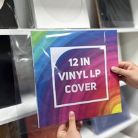 Vinyl-Schallplatten-Außenhülle 12 Zoll, langlebige Albumhülle, kristallklar für die meisten 12-Zoll-Singles und Doppel-LPs, nicht klebendes Klappendesign