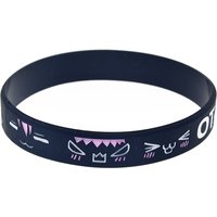 1 PC OTAKU Silicone Wristband Cartoon Logo Decoration For Student Gift Adult Size