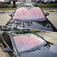 ceramic ghost rose car glass sunscreen film sunscreen heat insulation front glass sunshade protective film