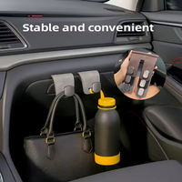 Car front passenger hook glove box multifunctional car supplies storage hook storage car interior hook