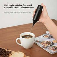 Electric Milk Frother Battery AA Type Electric Milk Coffee Mixer, Egg Beater, Cream Whisk, Kitchen Tool Electric Mixer