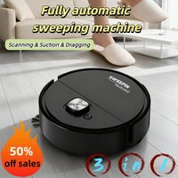 2026 3-in-1 Low Noise Mini Sweeping Robot Intelligent Sweeping Integrated Fully Automatic Cleaning Sweeping Machine Appliance