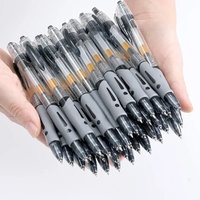 13/30Pcs Retractable Gel Pens Set Black Red Blue Ink Ballpoint Pen Practical Writing Refills Office School Stationery Supplies