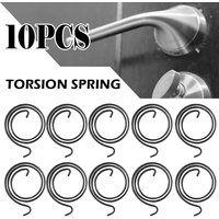 10pcs 33mm Replacement Spring For Door knob Handle Lever Latch Internal Coil Repair Spindle Lock Torsion Spring Flat SectionWire