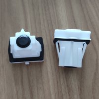 2pcs Clips Car Rear Seat Buckle Back Cushion Clips Fit For Peugeot 301 2008 for Citroen Elysee 2014 -2019 Parts Plastic Fastener