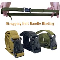 4Pcs Travel Tied Black Durable Nylon Cargo Tie Down Luggage Lash Belt Strap With Cam Buckle Travel Kits Outdoor Camping Tool