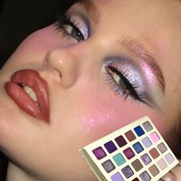 78 Colors Folding Makeup Book Matte Shimmer Multi functional For Eyes Face Lips Long Lasting Daily Essential Cosmetic