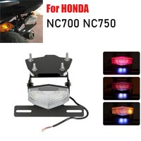 License Plate Holder For HONDA NC750X NC750S NC700S NC700X NC700 NC750 S/X Motorcycle Tail Tidy Fender Eliminator LED Tail Light