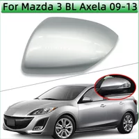 For Mazda 3 Axela BL 2009 2010 2011 2012 2013 Rearview Mirror Cover Shell Housing Wing Side Mirror Cap Lid Auto Parts Painted