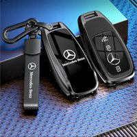Car Key Case Cover Shell Bag For Mercedes Benz A C E S G Class GLC CLE CLA W177 W205 W213 W222 X167 AMG Key Protection Accessory