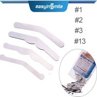 144pcs/Bag EASYINSMILE Dental Tofflemire Matrix Band 0.04mm Autoclavable Stainless Steel Universal Borad Type Flexible