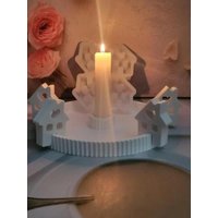 DIY Concrete Love House Candle Holder Mold Handmade House Candlestick Silicone Molds Plaster Resin Making Home Crafts Decor