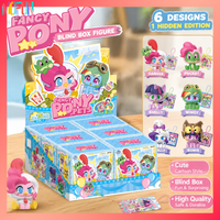 Heiße Kayou My Little Pony Fancy Pony Pets Blind Box Mystery Box Mini-Figur Modell Sammlerpuppe Trendige Raumdekoration Spielzeug Geschenk