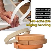 1 Roll of 3-meter/118.11 Inch Self-adhesive Edge Banding and Furniture Edge Repair Strip, Used for Cabinet Furniture Repair
