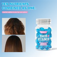 Hair Care Capsules Repairing Keratin Complex Serum Oil Frizzy Hair Moisturizing Hair Oil Smoothing Nourishing Hair Care Essence