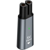 5V Type-C Beard Trimmers Replacement Shaver Charger Adapter Portable Shaver Charging Converter for MG7910 MG5910 X3001 X3052