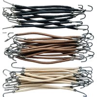 5 /10 /15/20Pieces Trendy Double Hooks Hair Band Rubber High Elastic Designed Hairtie Ponytail Headwear Women Accessory