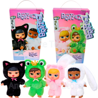 Original Surprise Doll Bratz Bratziez Iconz Doll Keychain Charm Surprise Mystery Toy Set Blind Box Toy Gifts for Girls Ornament