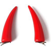 Anime Chainsaw Man Power Headwear Hair Clip Cosplay Demon PVC Horn Headband Hairpin Prop Halloween