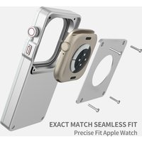 Aluminum Alloy Watch Dial Protective Case for Apple watch SE/5/6/7/8/9/10 11 40mm 41mm 42mm 45/46mm Support Iwatch Expands Case