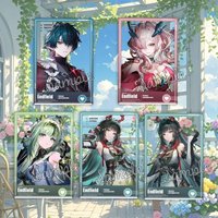 Transparent Card KeyChain Arknights:Endfield 1.2 Key Chain Women At The Wake of Spring Acrylic Key Ring Camille Pendant Mi Fu