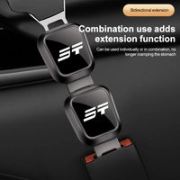 Car Accessories Alloy Car Seat Belt Extension Plug Buckle Seatbelt Clip Adjustable Extender with T2 Logo For Jetour T2 2025 2026