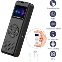 New Mini Digital Audio/Sound/Voice Recorder Convenient 8-64GB MP3 Player Digital Voice Recorder FM Mini Radio HiFi Sound Quality