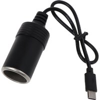 USB C Type-C to Car Cigarette lighter Power Converter Cable 12V 3A 36W for Car