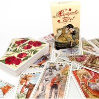 Romantic Tarot 78 Card Deck Fate Divination Oracle Party Board Game Playing Card