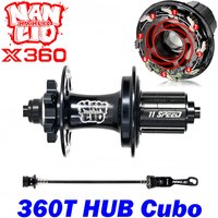 2025 NanLio X360 Bicycle Hubs 32 Holes 8 Pawls 360T Loud Noise Hub Sealed Lubricated Bearings Hub HG 8 9 10 11 12 Speed