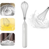 1 PCS Electric Milk Frother Handheld Egg Beater Coffee Milk Drink Egg Mixer Foamer Foamer Household Kitchen Cooking Tool