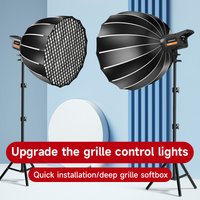Photography Light LED High Brightness Live COB Fill Light 2700-6500K Adjustable Color Light 95cm Octagonal Softbox