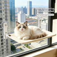 Cat Window Hammock Suction Cup Hanging Bed Sunny Seat Cat Nest Washable Foldable Pet Bed For Indoor Cats Sunbathing Rest