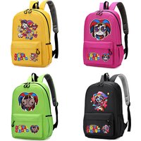 The Amazing Digital Circus SchoolBag School Bookbag Large-capacity Kids Backpack Knapsack High-quality Backpack Laptop Bag Gifts