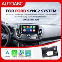 Kabelloses Carplay Android Auto für Ford Explorer Fusion Mondeo Mustang F-150 Fiesta Flex mit Sync 2 System BT Airplay