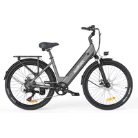 AliExpress NONE Adult Electric Bike with 1000W motor HillMiles MileCity 1 26-inch Tire City Ebike for Sports & Entertainment Cycling